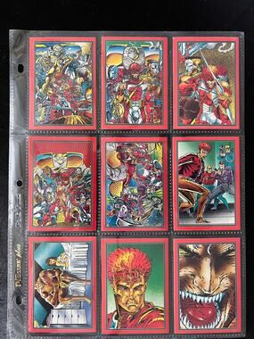 VINTAGE 1992 Comic Images "YOUNGBLOOD" card set - MINT